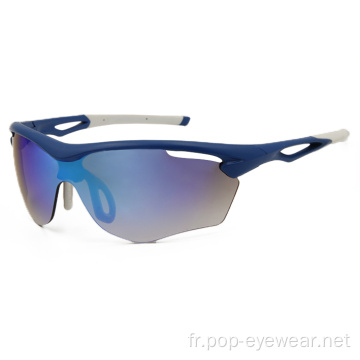 Cyclisme Moto Ski Péniche Lunettes de soleil demi-monture